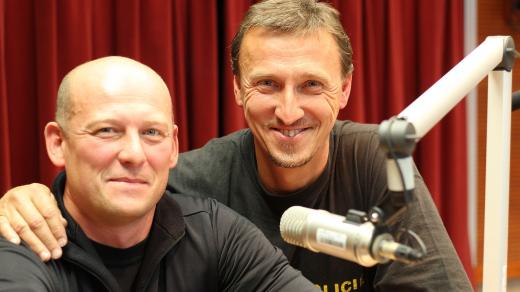 Petra Topinka a Jaroslav Mrtka, policisté - psovodi