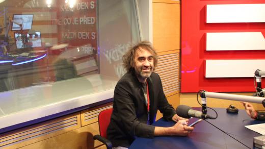 Jakub Kohák odpovídal na otázky moderátorky Lucie Výborné