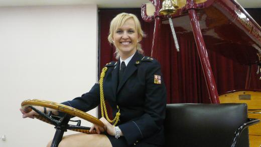 Tisková mluvčí jihočeských hasičů Vendula Matějů