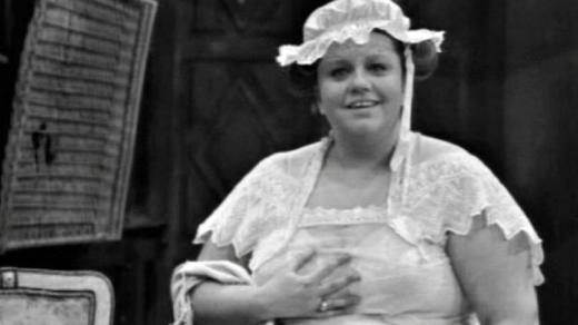 Helena Růžičková (Fotografie pořízená ze záznamu představení Revizor, které bylo uváděno v Činoherním klubu)