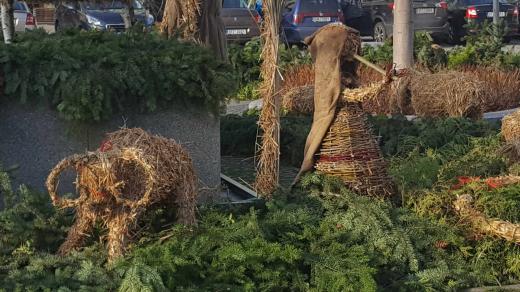 Adventní maxivěnec v Hlučíně