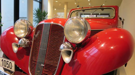 Automobil Aero 50 byl nejčastěji karosovaným vozem Sokomkovy firmy, tento kabriolet pochází z roku 1938