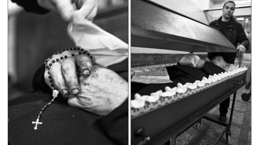 v márnici - smrt - mrtvé tělo 