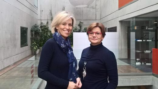 Alena Zárybnická natáčí Zálety s Ivanou Andrlovou