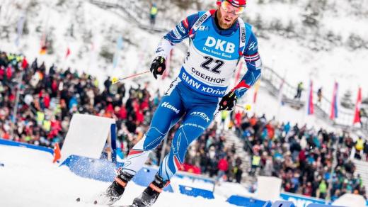 Michal Šlesingr v Oberhofu