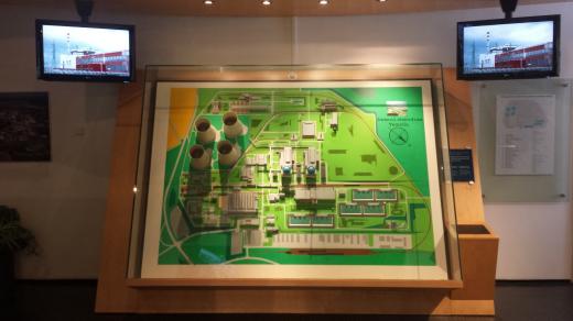 Model jaderné elektrárny Temelín