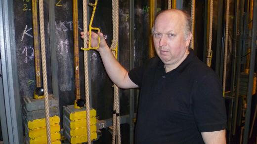 Pavel Severin, jevištní technik