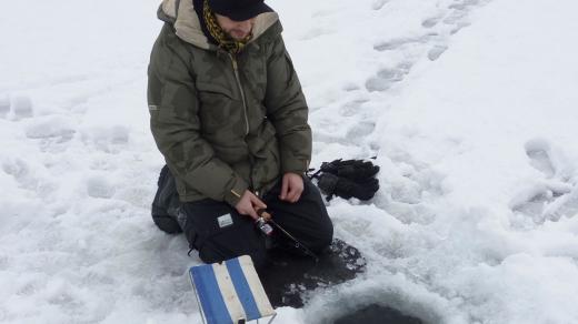 Ice fishing