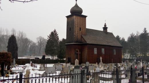 Barokní dřevěný kostel svatého Petra a Pavla v Albrechticích na Těšínsku