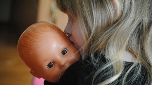 panenka, hračka, dětská hračka