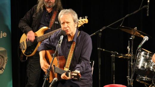 Koncert Radka Tomáška a kapely Simply The Four ve studiovém sále Českého rozhlasu České Budějovice
