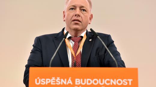 Sjezd ČSSD v Brně, 1. místopředseda ČSSD Milan Chovanec