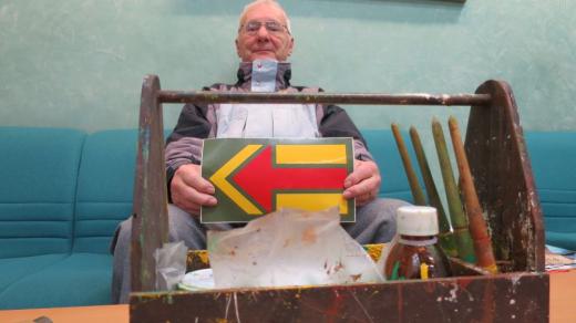 Ing. Karel Raich a Klub českých turistů - cykloznačení 