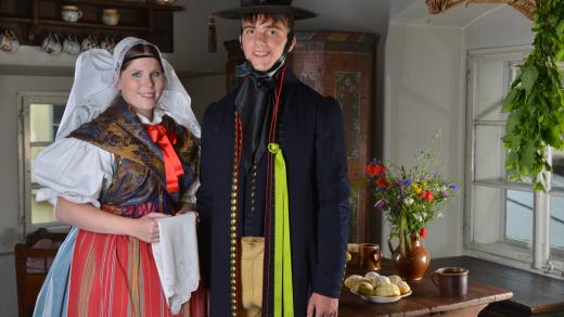 Lidové kroje ze sbírek Národopisného muzea Plzeňska