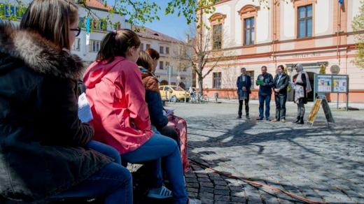 Jom ha-šoa 2017 v Sušici organizoval spolek Kulturní Rašelina