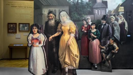 Sál Výzvy modernity (1772–1914) v Muzeu Polin