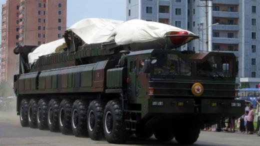 Severokorejská mezikontinentální balistická raketa