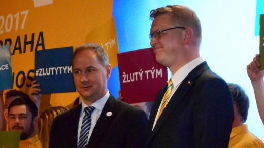 Petr Gazdík a Pavel Bělobrádek