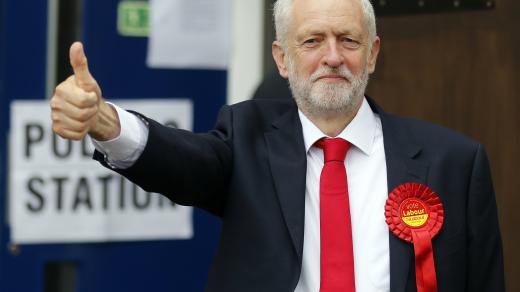 Jeremy Corbyn, vůdce labouristů