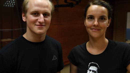 Filip Nevěčný a Barbora Tulisová