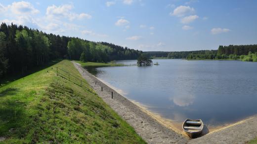 Hamerská přehrada začala vznikat v roce 1907