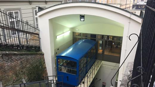 Záhřebská lanovka byla původně poháněna párou