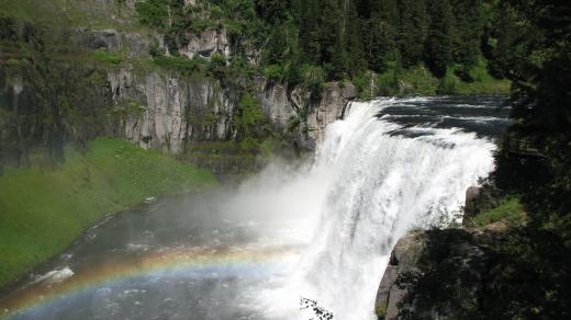 Uchvacující scenérie v divoké přírodě státu Idaho