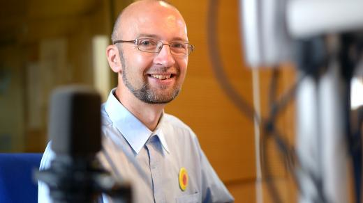 Ředitel Českého hudebního tábora mládeže Josef Kušička