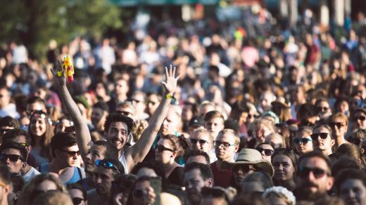 Publikum festivalu Colours of Ostrava 2017