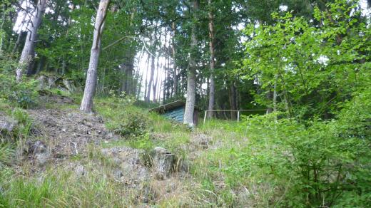 Vstup do štoly, Štříbrné hory