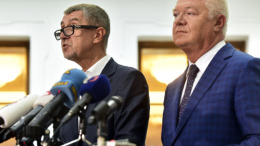 Andrej Babiš a Jaroslav Faltýnek