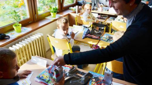 První školní den ZŠ pro neslyšící Štefánikova