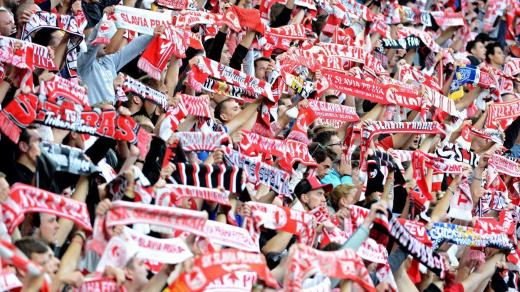 Fanoušci Slavie 