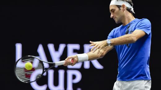 Roger Federer je v Praze na Laver Cupu