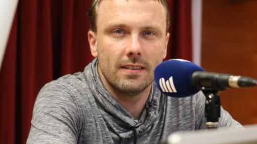 Radim Štěrba, zkušební pilot jihlavské továrny na letadla