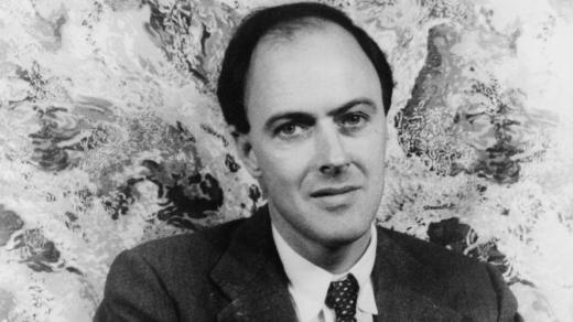 Roald Dahl na fotografii z dubna 1954