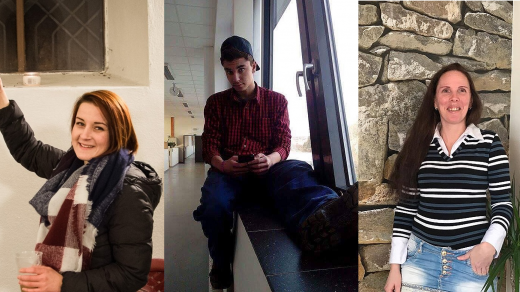 Erika Kocichová, Filip, Kateřina Bujárková