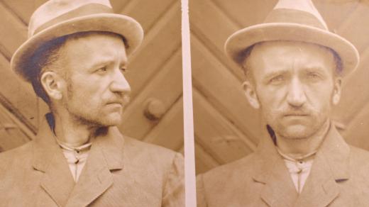 Policejní foto Ludvíka Nováka