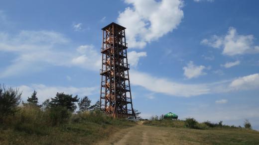 Rozhledna Milada získala své jméno po mamince stavitele a majitele Radomila Kessla