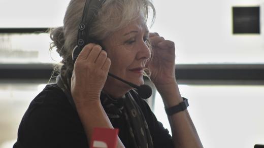 Helena Třeštíková ve vysílání Radiožurnálu z MFDF v Jihlavě