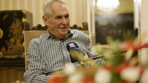 Český prezident Miloš Zeman
