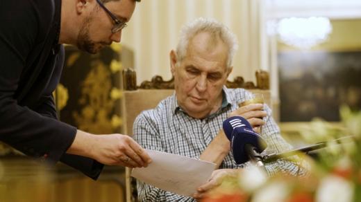 Český prezident Miloš Zeman