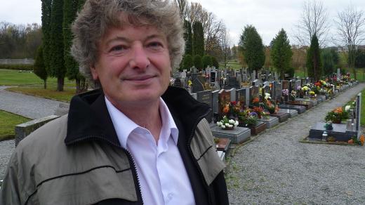 Josef Salák, správce hřbitovů v Telči