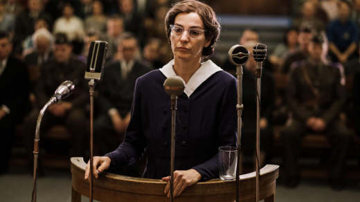 Izraelská herečka Ayelet Zurer jako Milada Horáková ve filmu Milada (2017)