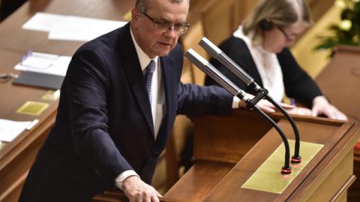 Miroslav Kalousek v Poslanecké sněmovně