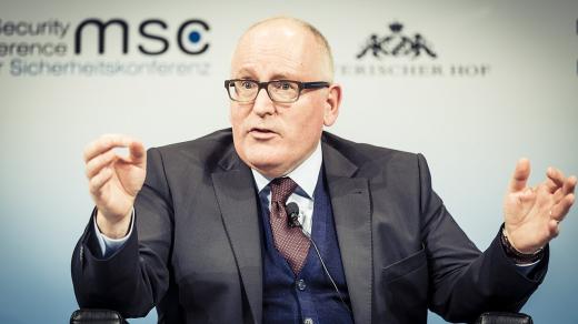 Místopředseda Evropské komise Frans Timmermans