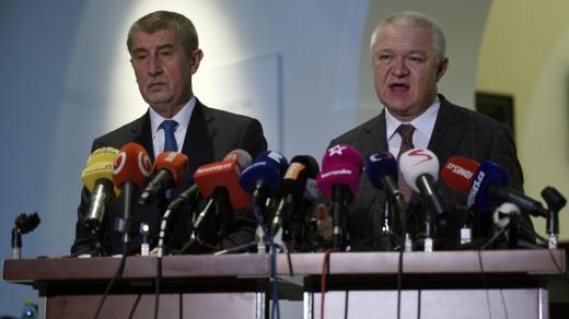Andrej Babiš a Jaroslav Faltýnek