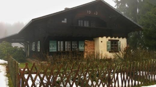Historická hájenka v tyrolském stylu