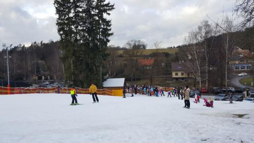 Ski areál Chotouň u Prahy