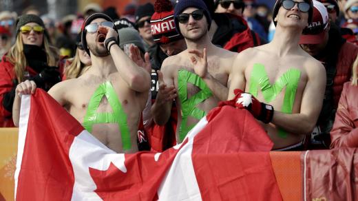 Fanoušci olympiáda